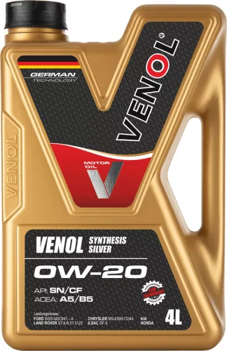 VENOL SYNTHESIS SILVER SN CF 0W20 4L