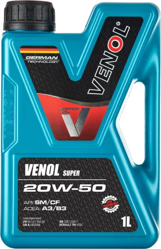 VENOL SUPER SM CF 20W50     1L